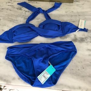 Seafolly Goddess Bandeau bikini new with tags!